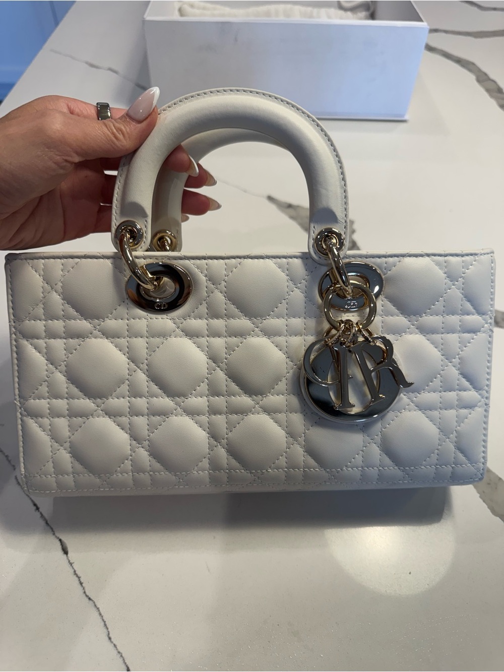 Christian Dior Lady D Joy Medium Cannage Lambskin - Picture 2 of 12